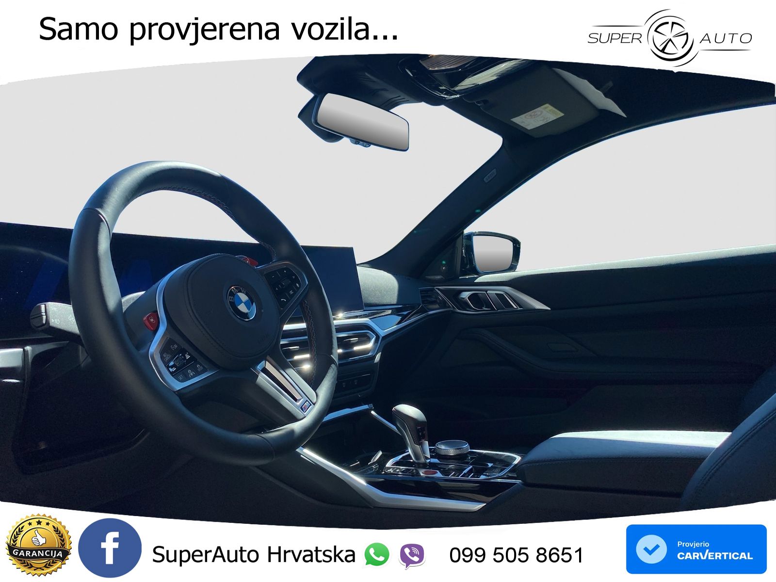 BMW M4 Competition 3.0 (510 KS) Steptronic LED+GR SJED+ACC