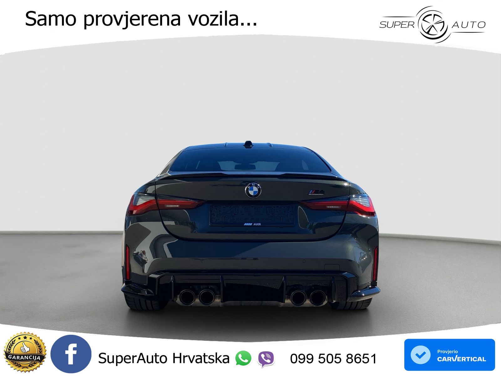 BMW M4 Competition 3.0 (510 KS) Steptronic LED+GR SJED+ACC