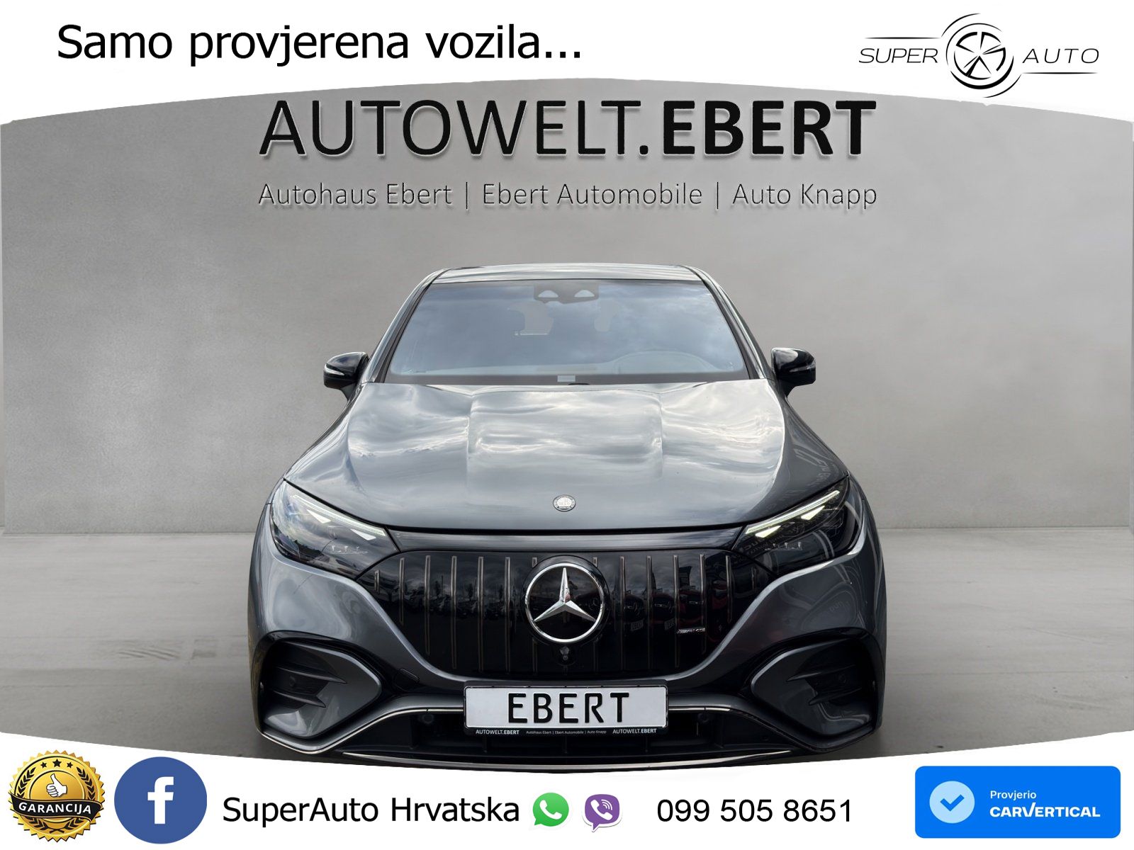 Mercedes EQE SUV AMG 43 100 kWh (476 KS) 4MATIC ACC+HEAD+4xGR SJED+360+PANO