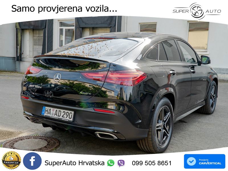 Mercedes GLE Coupe 300d (269 ks) EQ Boost 4MATIC 9G-TRONIC AMG LED+GR SJED+ACC