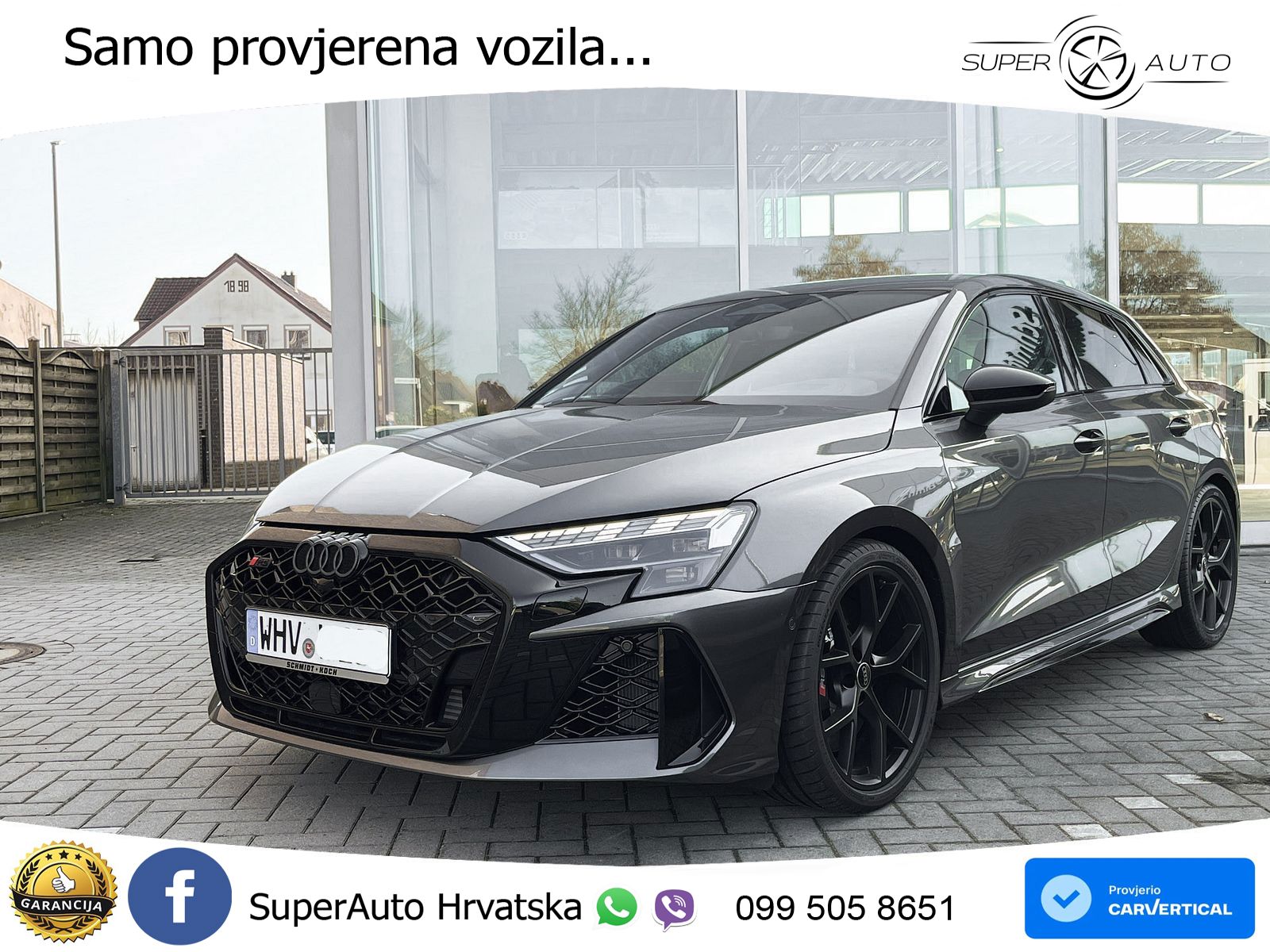 Audi RS3 Sedan 2.5 TFSI (400 KS) quattro S tronic LED+GR SJED+ACC