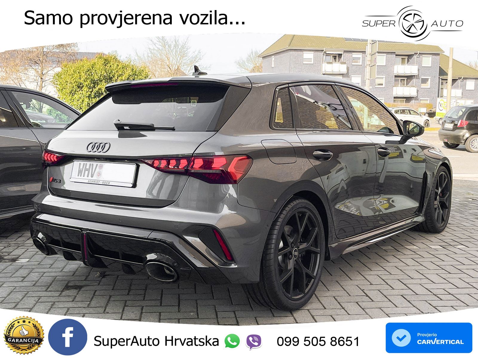 Audi RS3 Sedan 2.5 TFSI (400 KS) quattro S tronic LED+GR SJED+ACC