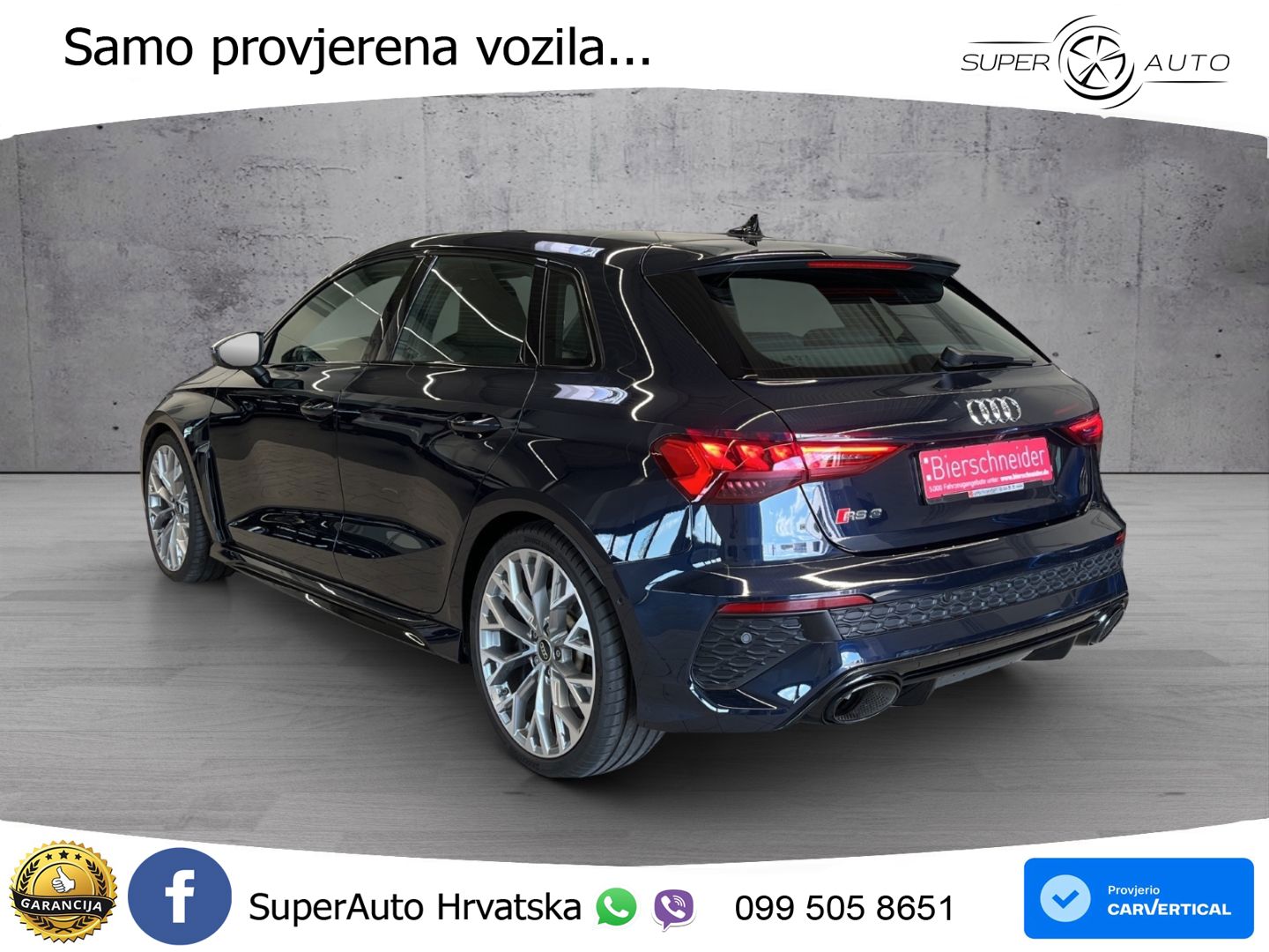 Audi RS3 Sportback 2.5 TFSI (400 KS) quattro S tronic LED+GR SJED+ACC