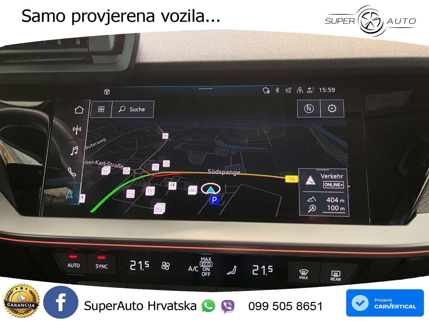 Audi RS3 Sportback 2.5 TFSI (400 KS) quattro S tronic LED+GR SJED+ACC