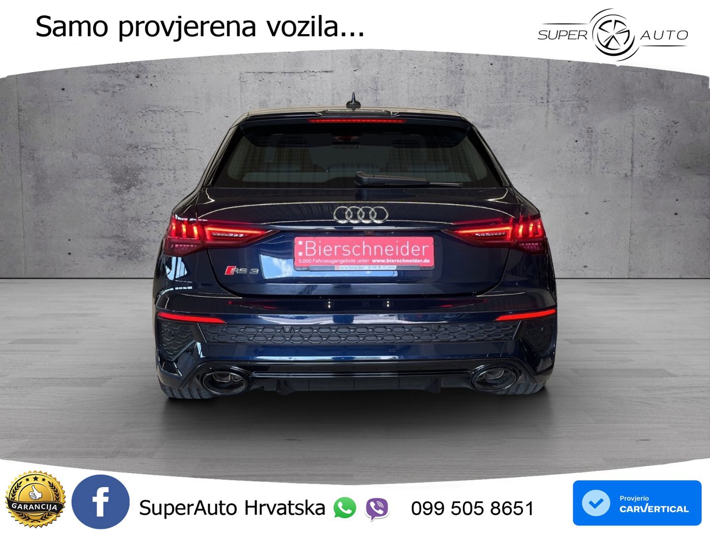 Audi RS3 Sportback 2.5 TFSI (400 KS) quattro S tronic LED+GR SJED+ACC