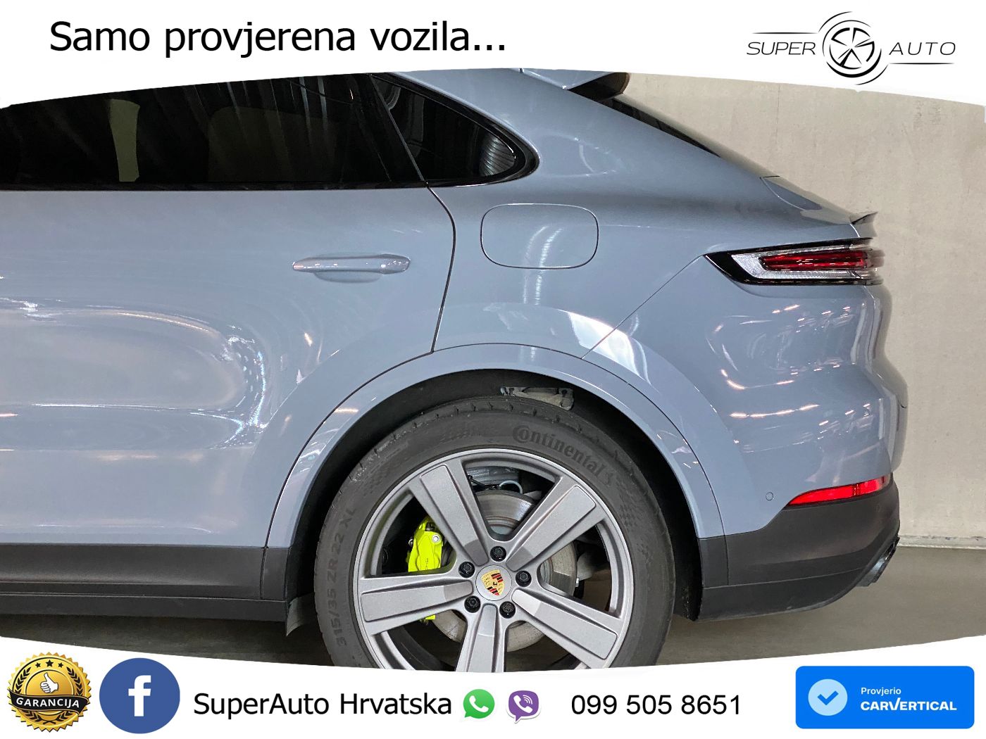 Porsche Cayenne Coupe 3.0 V6 (470 KS) E-Hybrid Tiptronic S LED+GR SJED+ACC