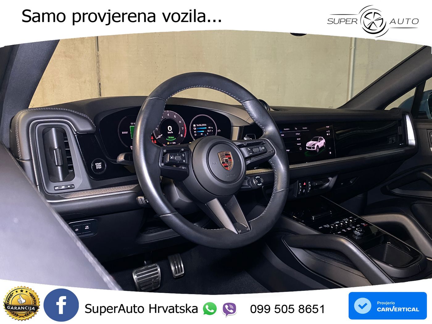 Porsche Cayenne Coupe 3.0 V6 (470 KS) E-Hybrid Tiptronic S LED+GR SJED+ACC
