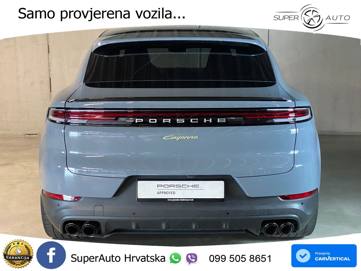 Porsche Cayenne Coupe 3.0 V6 (470 KS) E-Hybrid Tiptronic S LED+GR SJED+ACC