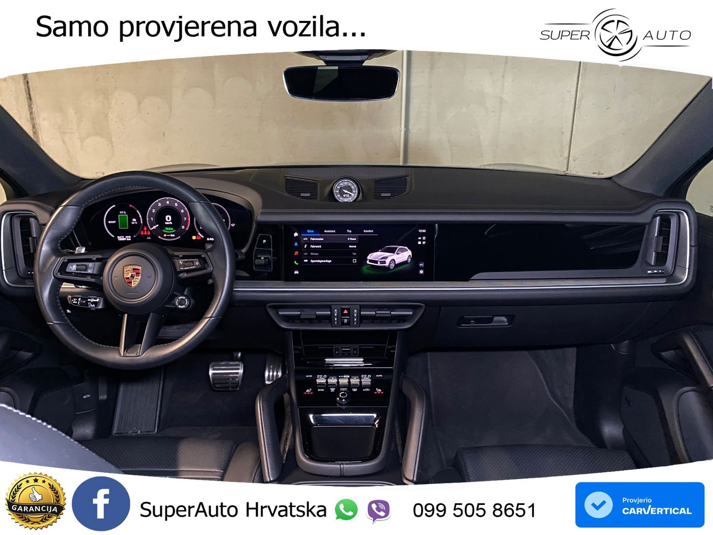 Porsche Cayenne Coupe 3.0 V6 (470 KS) E-Hybrid Tiptronic S LED+GR SJED+ACC