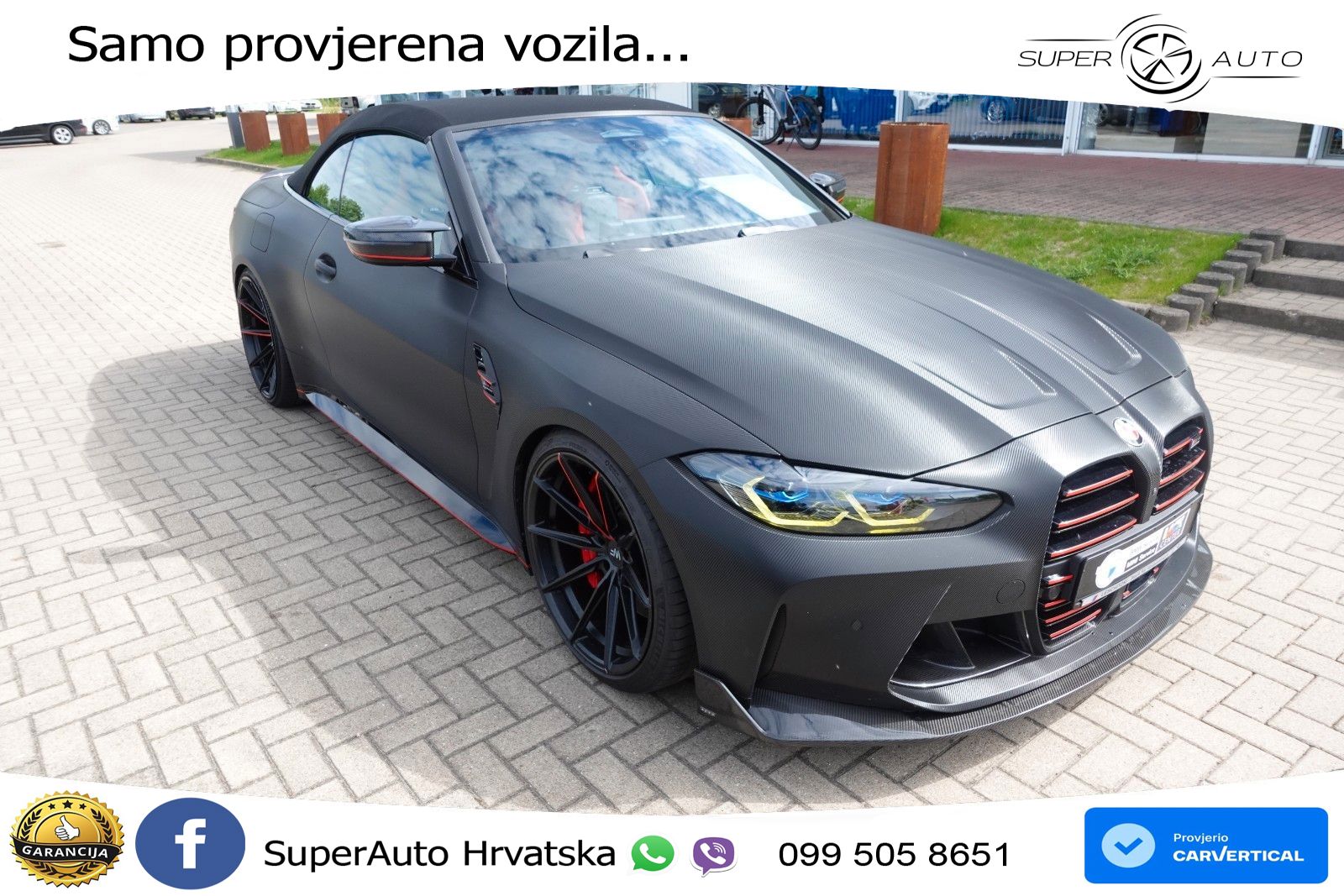 BMW M4 Convertible Competition 3.0 (510 KS) xDrive Steptronic