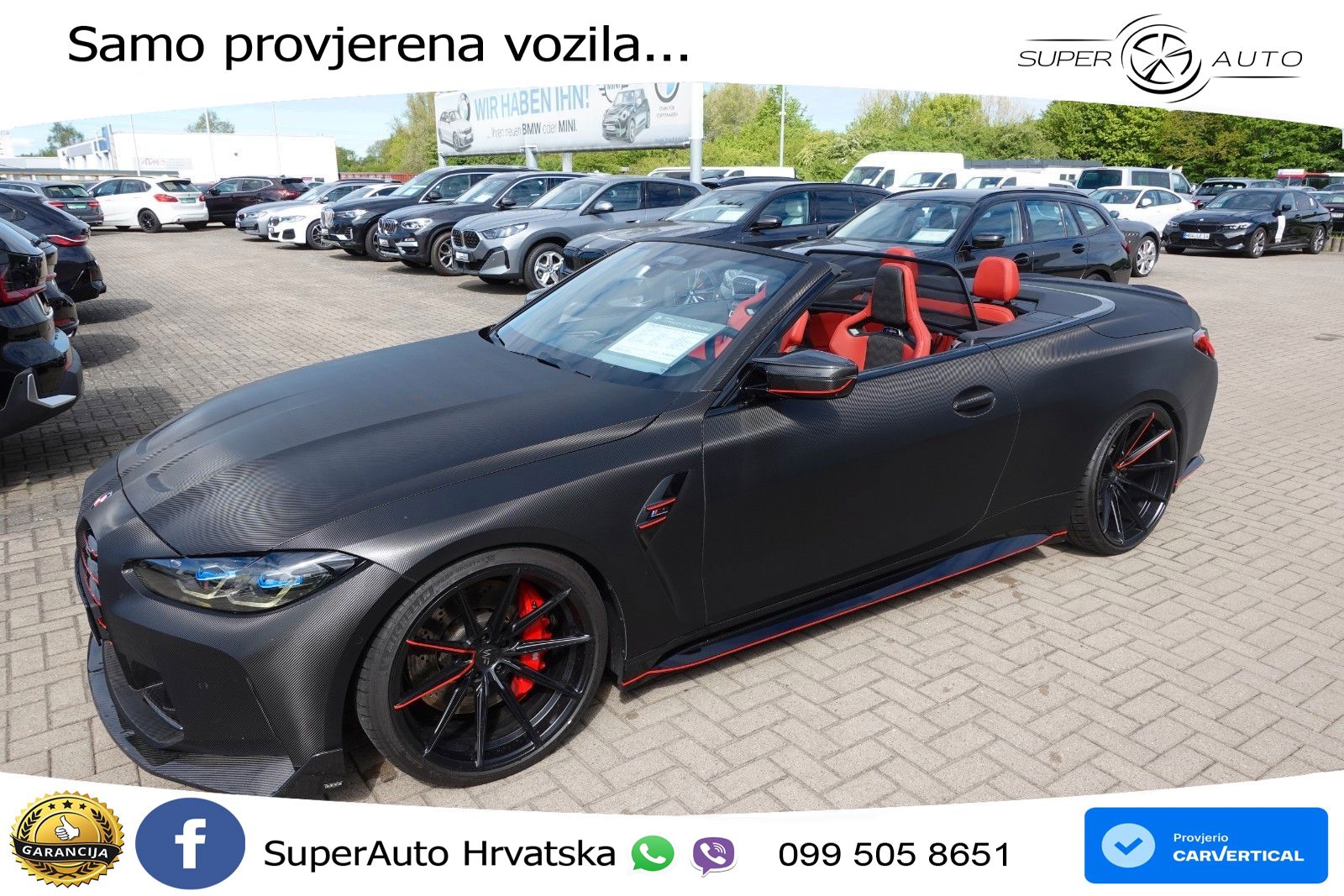 BMW M4 Convertible Competition 3.0 (510 KS) xDrive Steptronic