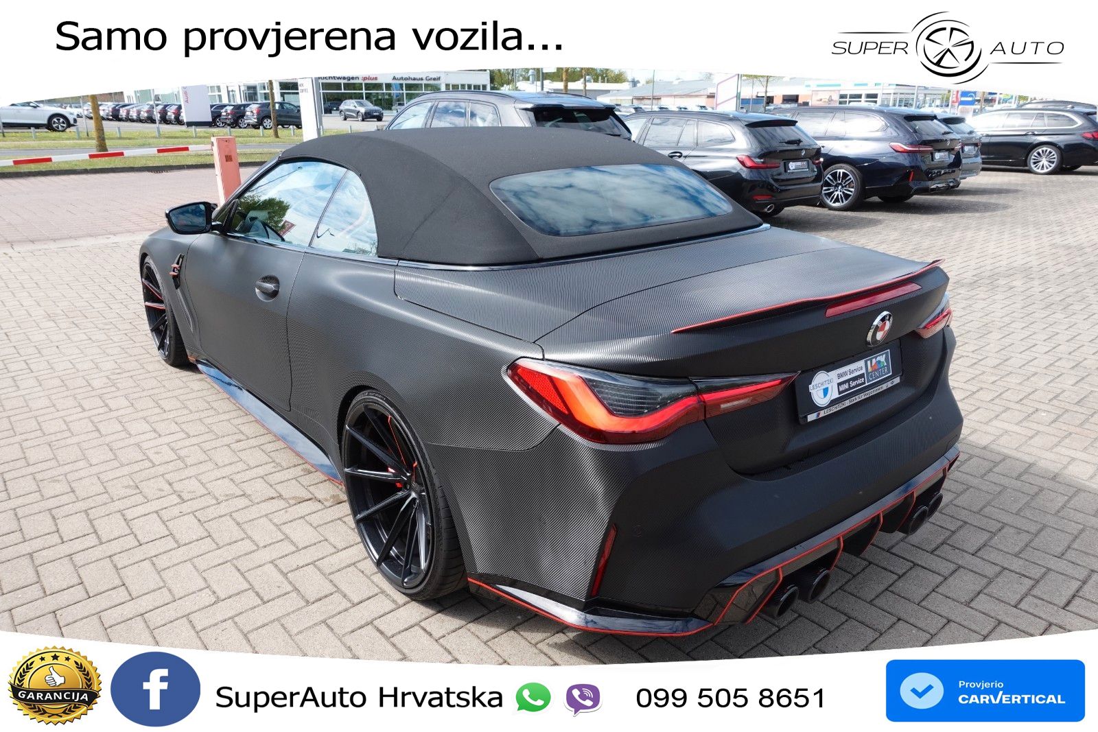 BMW M4 Convertible Competition 3.0 (510 KS) xDrive Steptronic
