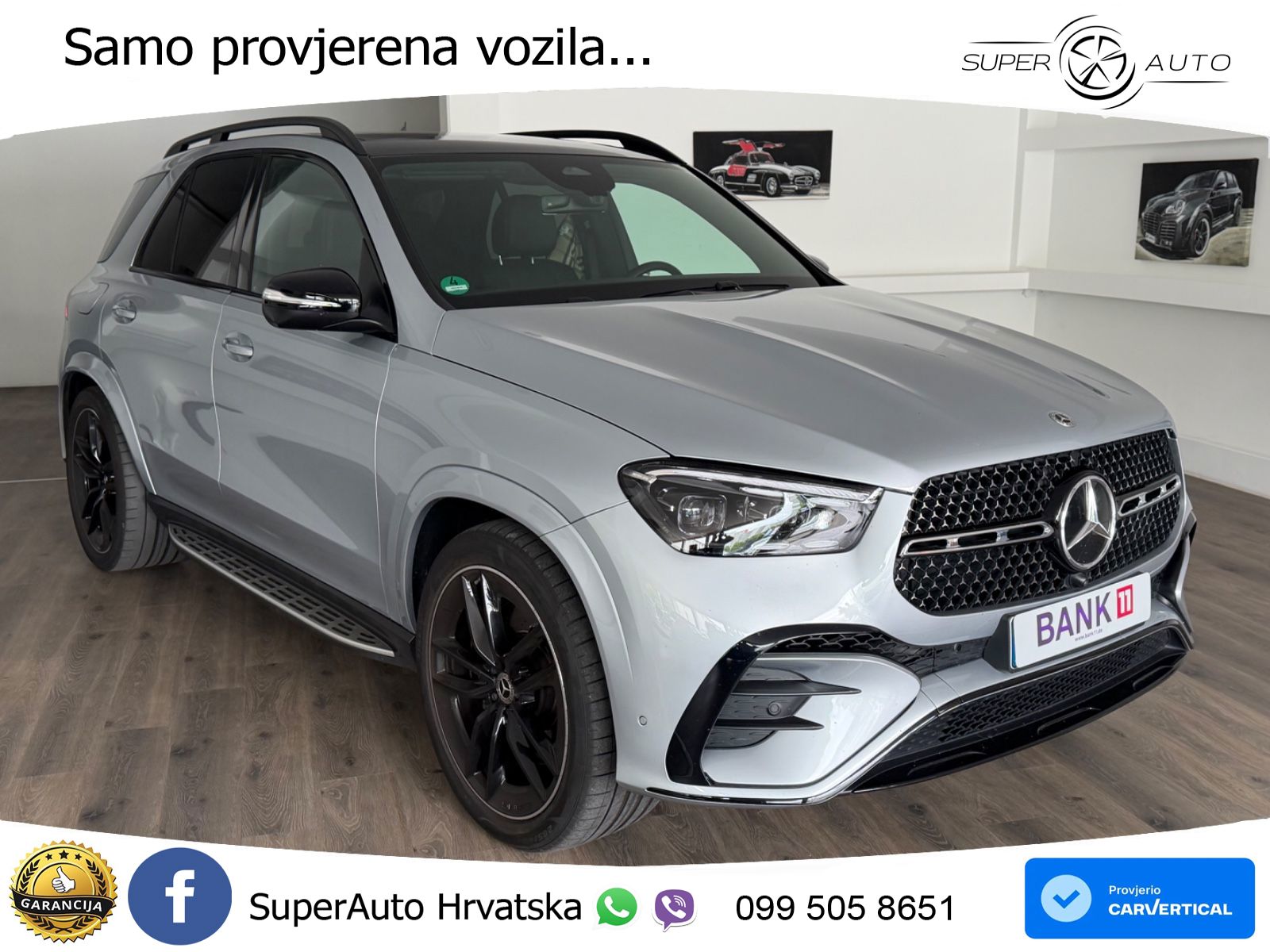 Mercedes GLE 450d (367 KS) EQ Boost 4MATIC 9G-TRONIC AMG LED+GR SJED+ACC