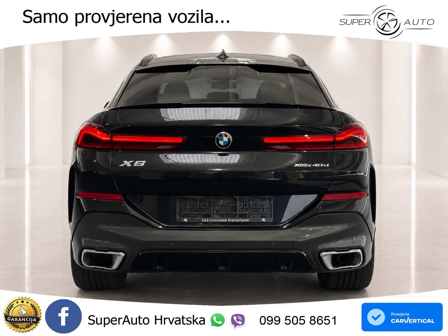 BMW X6 40d (352 KS) xDrive Steptronic LED+GR SJED+ACC