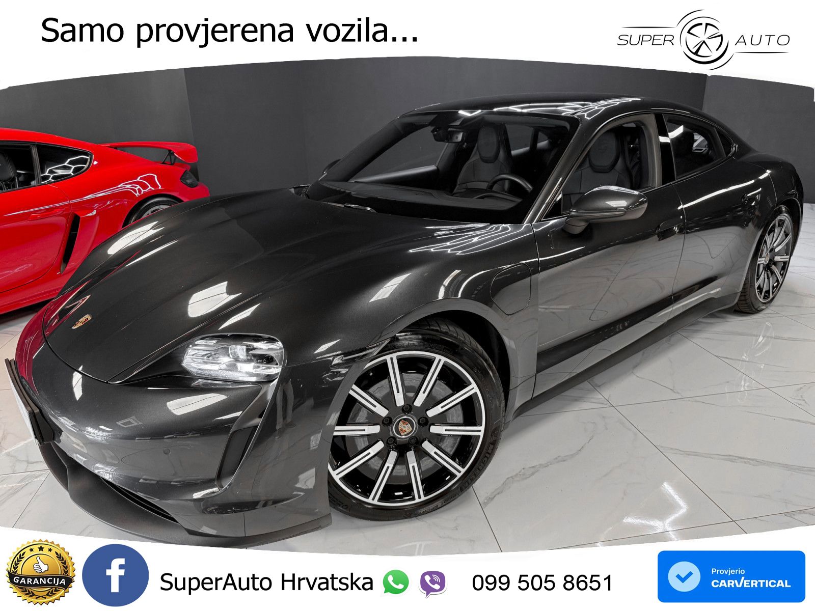 Porsche Taycan Performance Plus 93.4 kWh (476 KS)