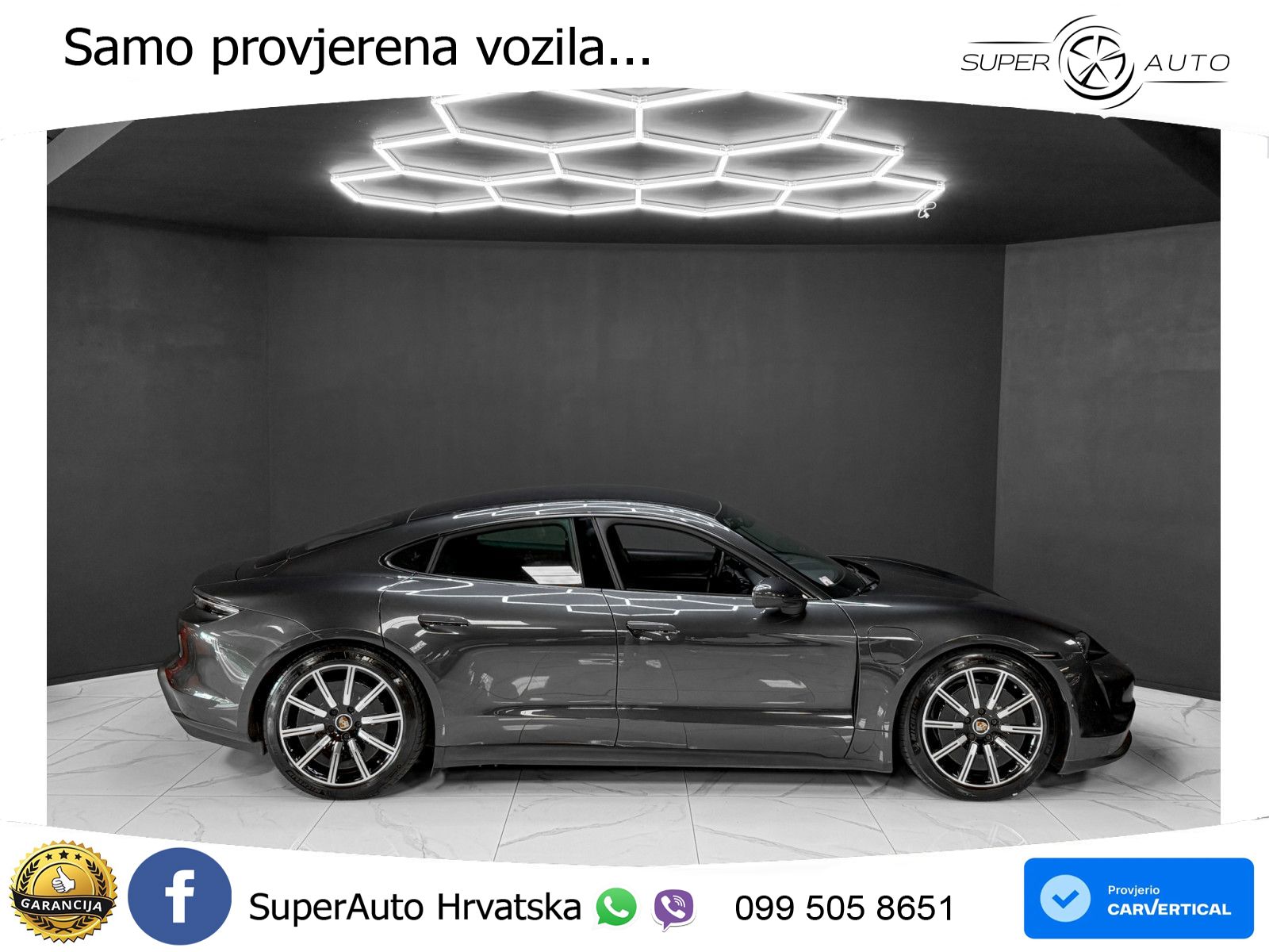 Porsche Taycan Performance Plus 93.4 kWh (476 KS)