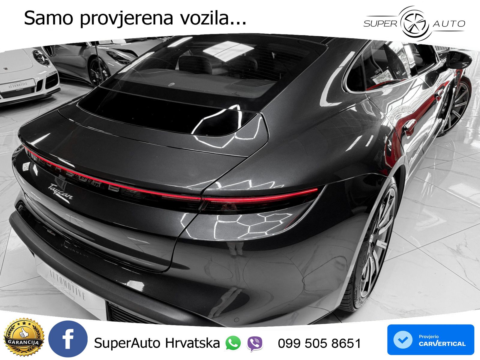 Porsche Taycan Performance Plus 93.4 kWh (476 KS)