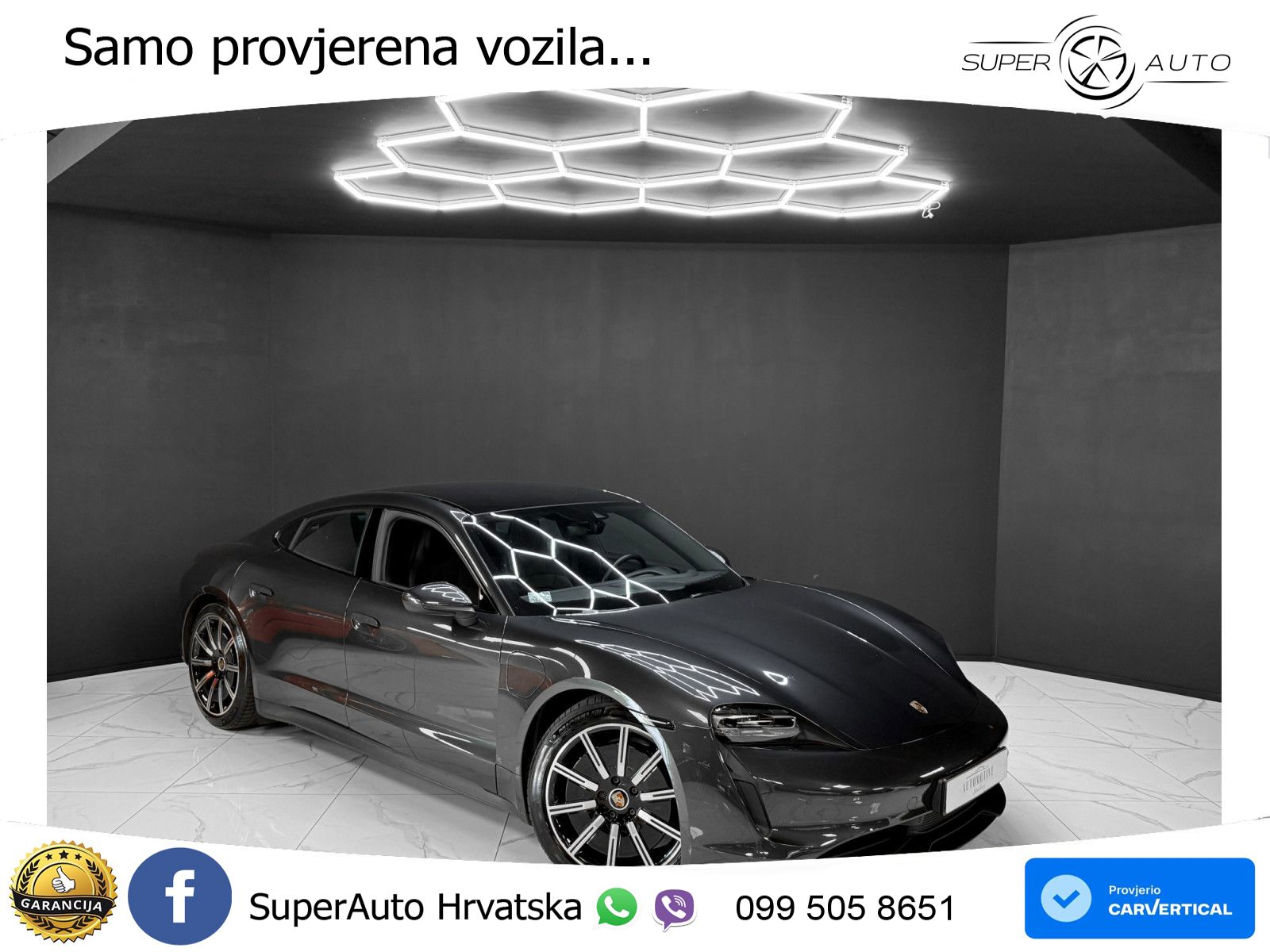 Porsche Taycan Performance Plus 93.4 kWh (476 KS)