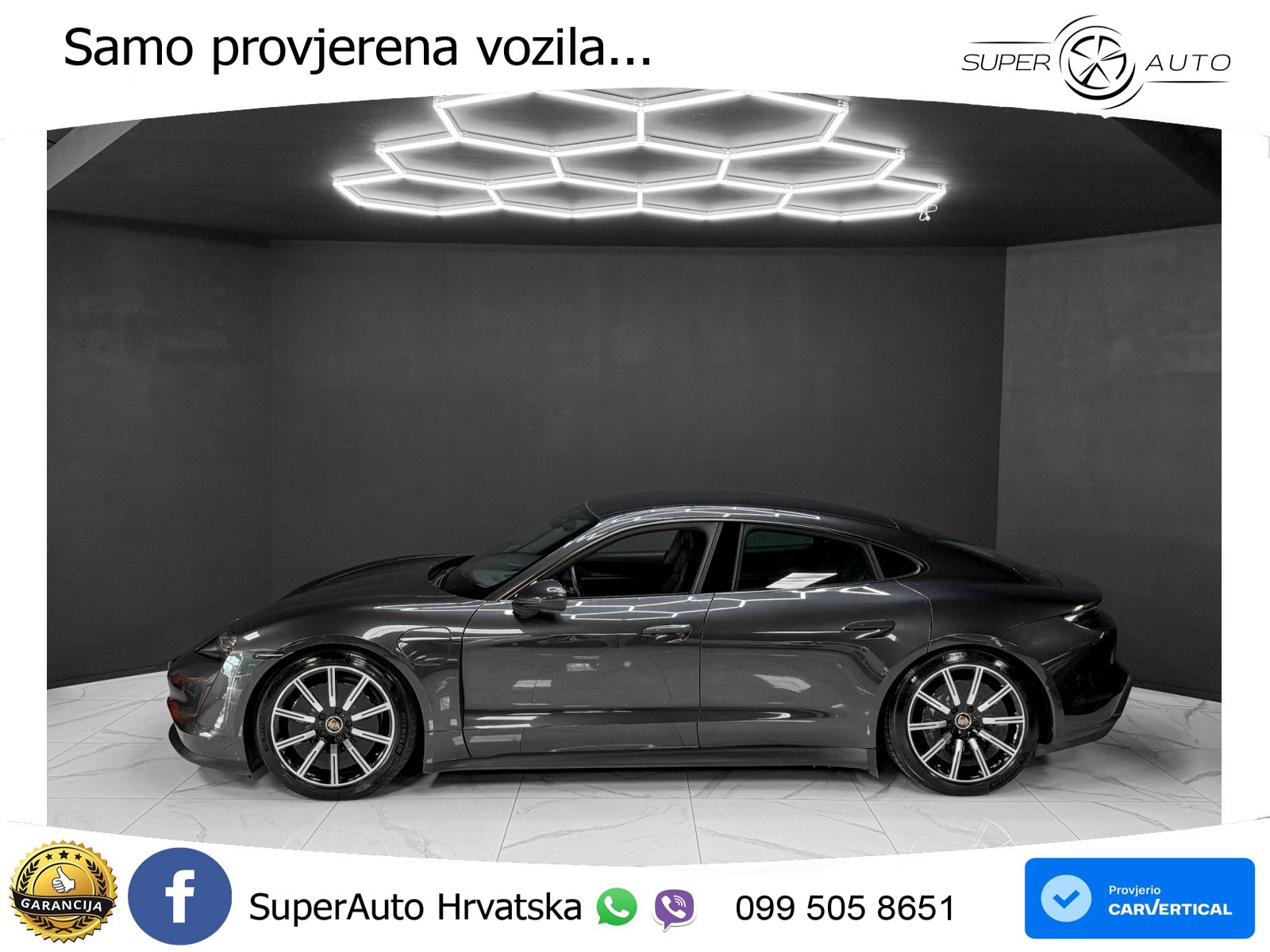 Porsche Taycan Performance Plus 93.4 kWh (476 KS)