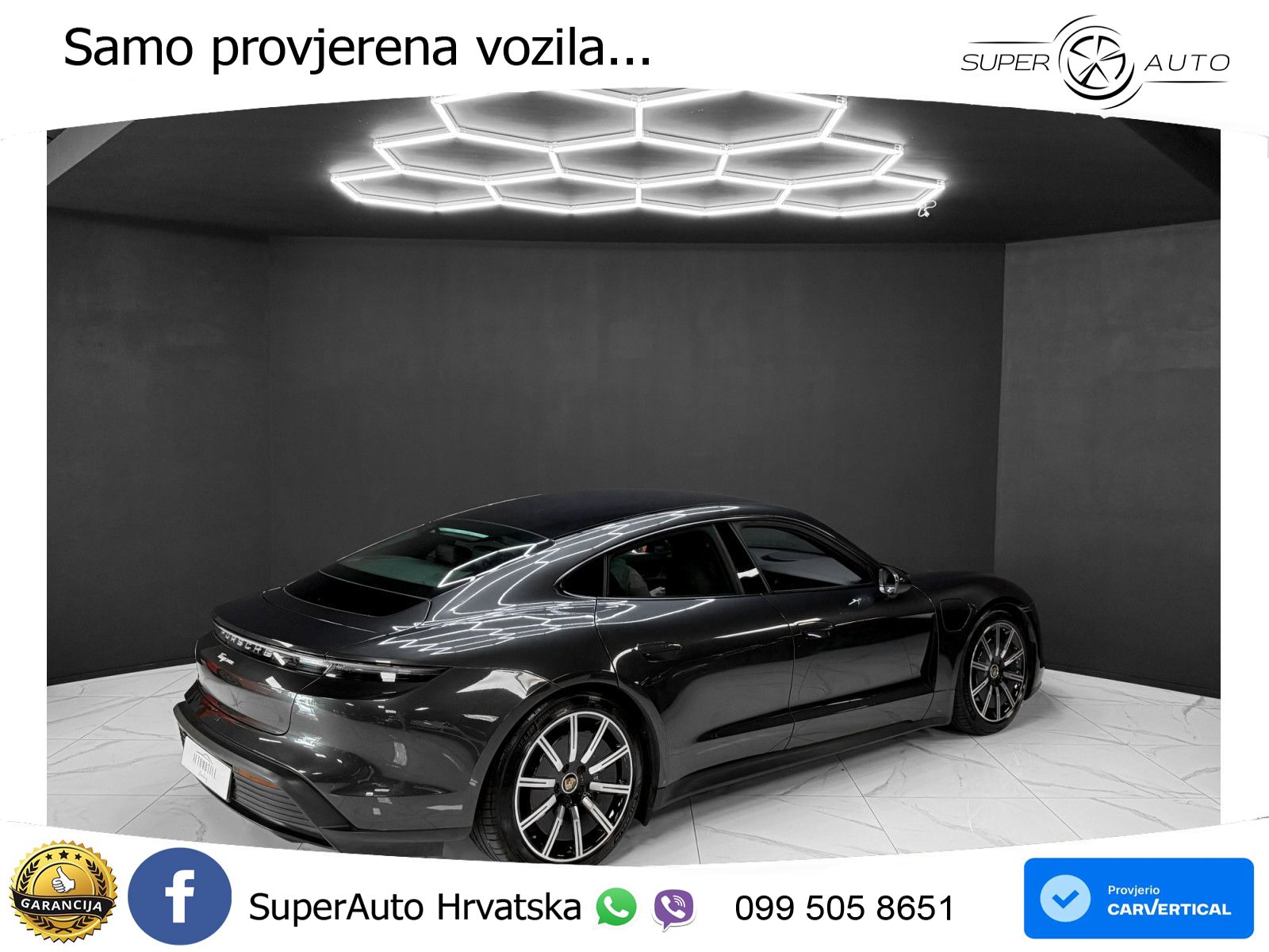 Porsche Taycan Performance Plus 93.4 kWh (476 KS)