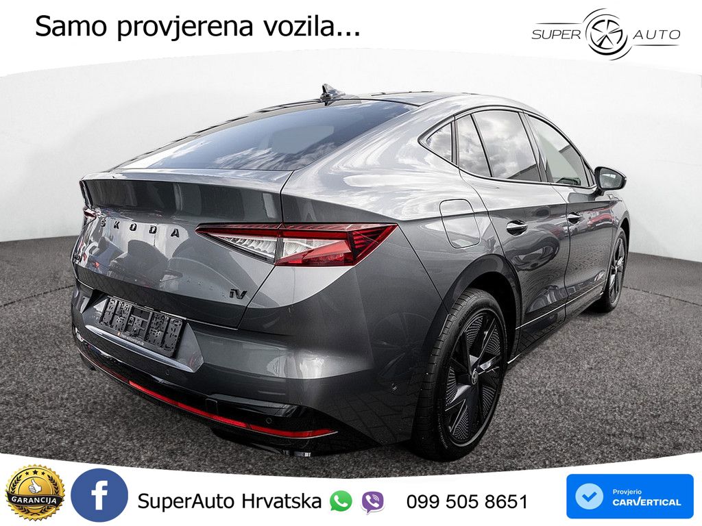 Škoda Enyaq Coupe iV RS 82 kWh (299 KS) AWD Suite LED+GR SJED+ACC