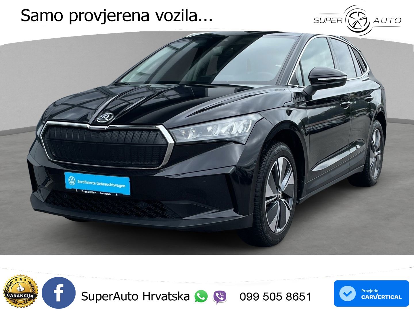 Škoda Enyaq 85x 82 kWh (286 KS) AWD