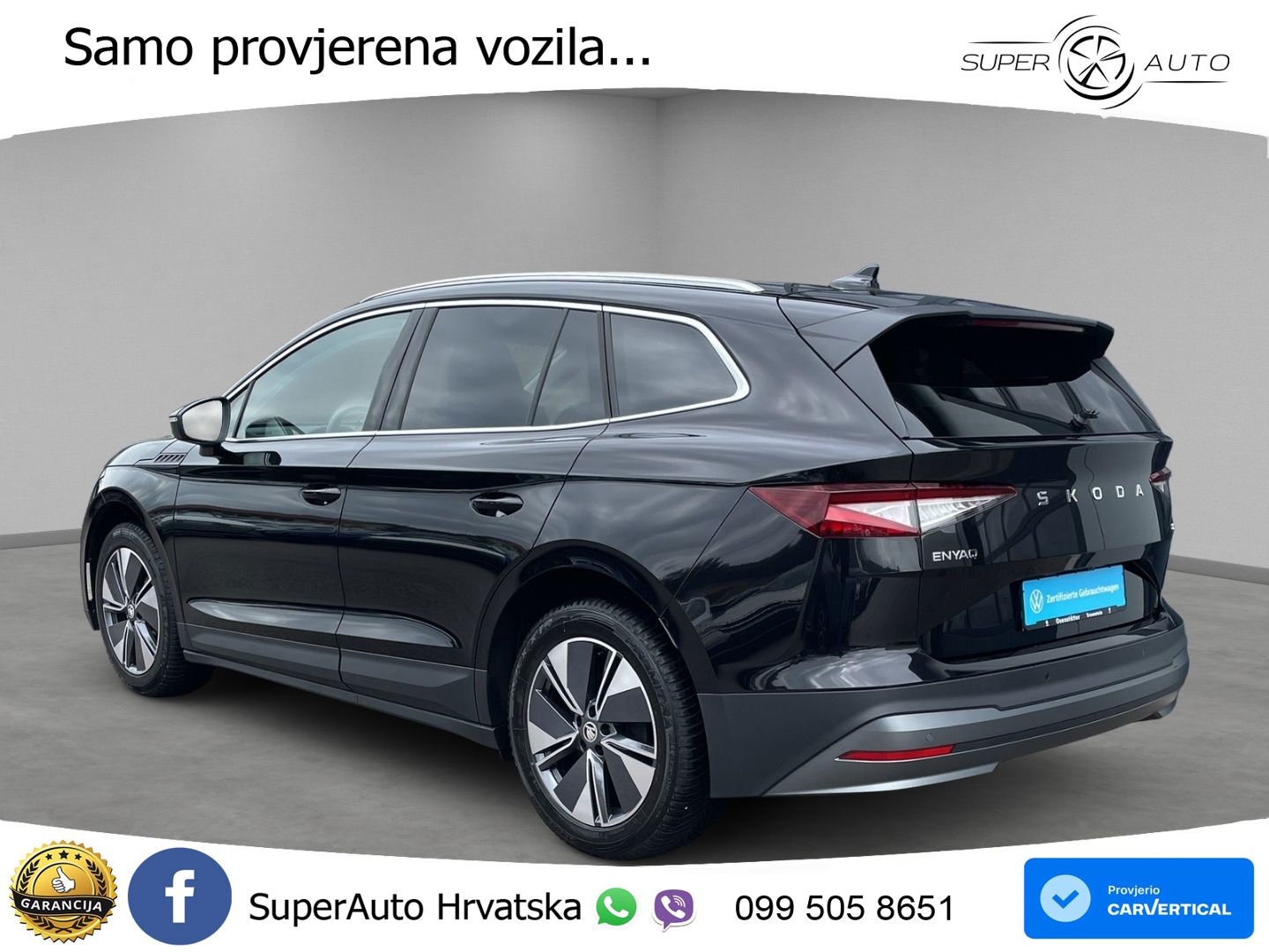 Škoda Enyaq 85x 82 kWh (286 KS) AWD