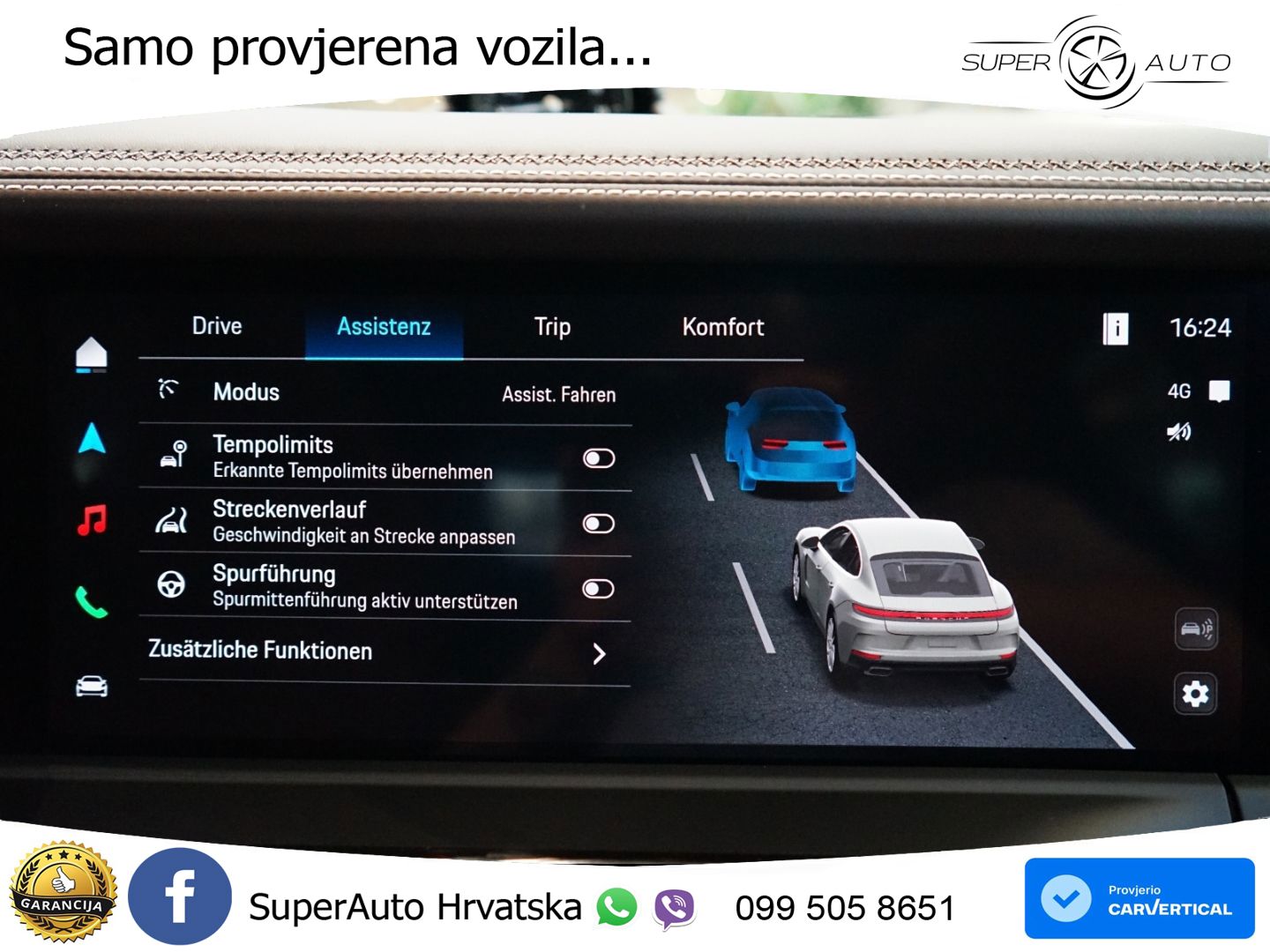 Porsche Panamera 4 2.9 V6 (470 KS) E-Hybrid PDK ACC+HEAD+4xGR SJED+360+PANO