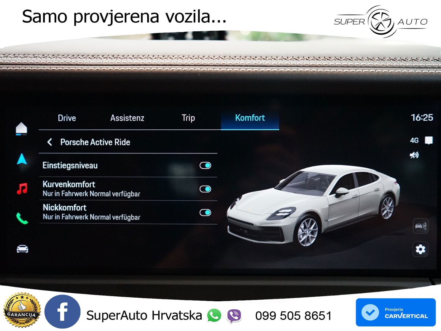 Porsche Panamera 4 2.9 V6 (470 KS) E-Hybrid PDK ACC+HEAD+4xGR SJED+360+PANO