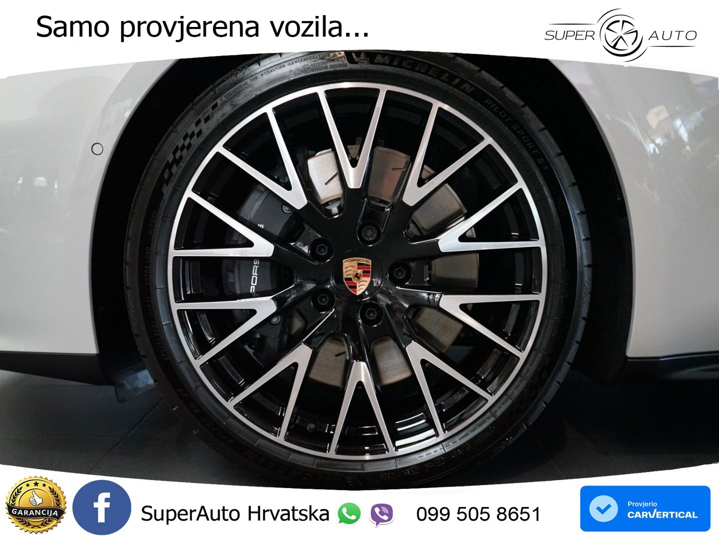 Porsche Panamera 4 2.9 V6 (470 KS) E-Hybrid PDK ACC+HEAD+4xGR SJED+360+PANO