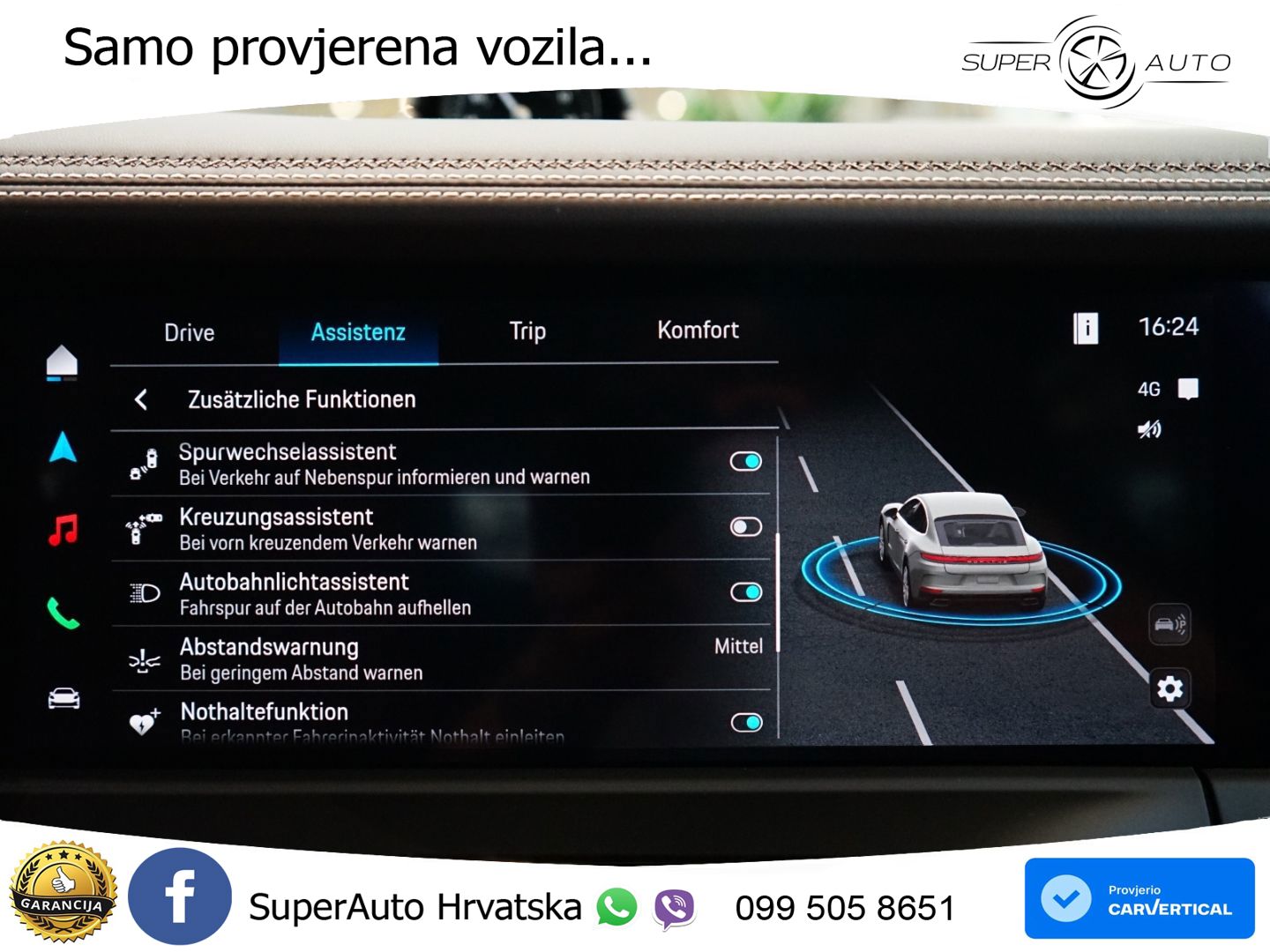 Porsche Panamera 4 2.9 V6 (470 KS) E-Hybrid PDK ACC+HEAD+4xGR SJED+360+PANO