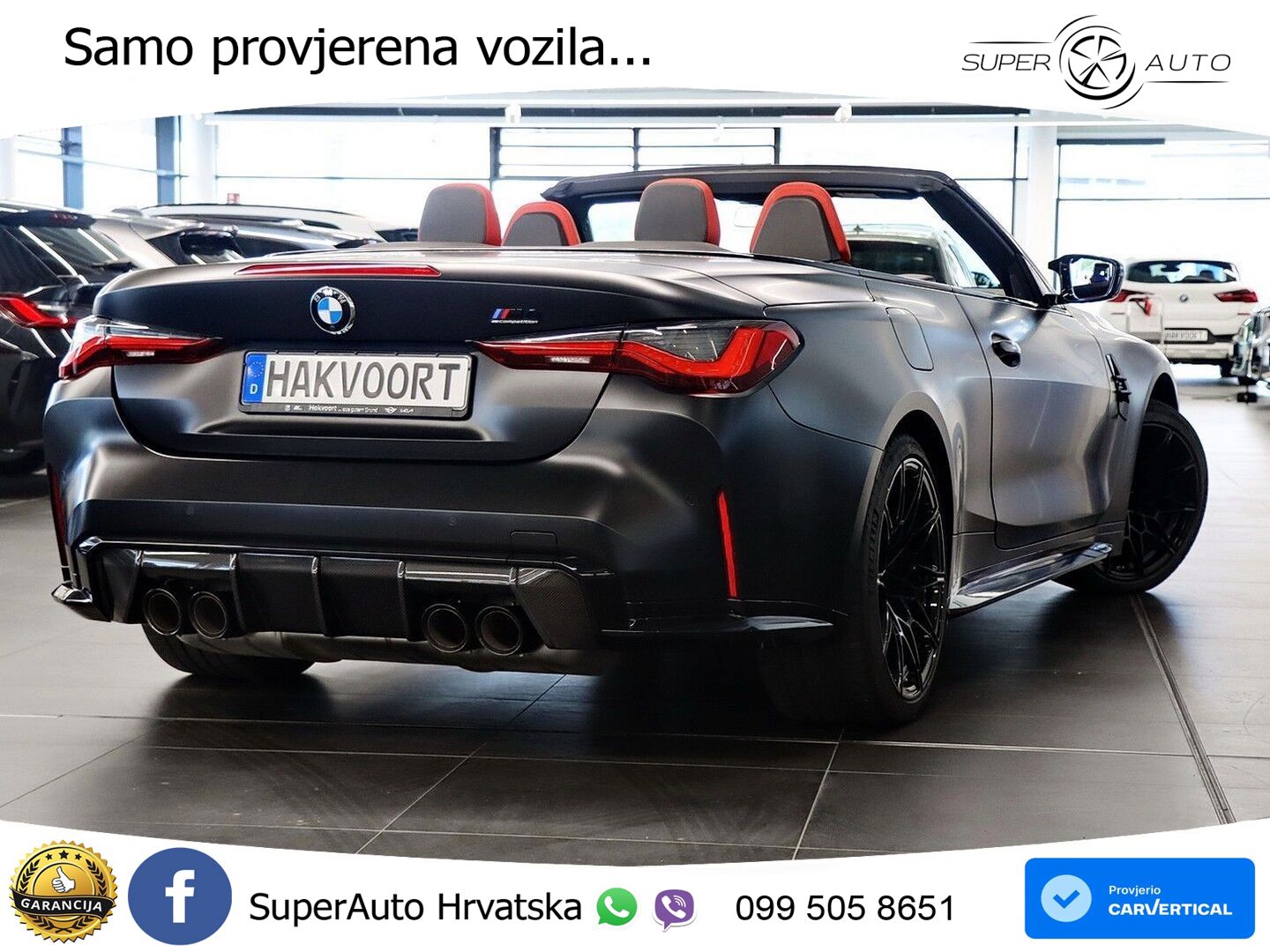 BMW M4 Convertible Competition 3.0 (510 KS) xDrive Steptronic