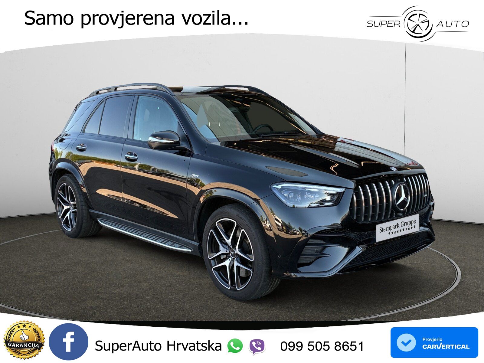 Mercedes AMG GLE 53 (435 KS) EQ Boost 4MATIC+ AMG SPEEDSHIFT TCT 9G LED+GR SJED+ACC