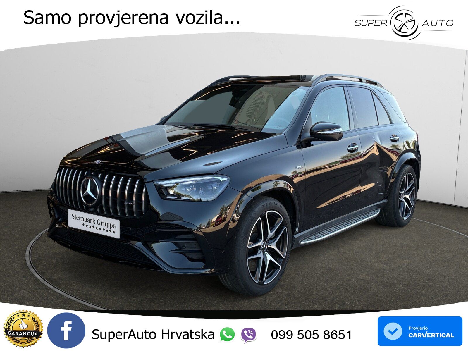 Mercedes AMG GLE 53 (435 KS) EQ Boost 4MATIC+ AMG SPEEDSHIFT TCT 9G LED+GR SJED+ACC