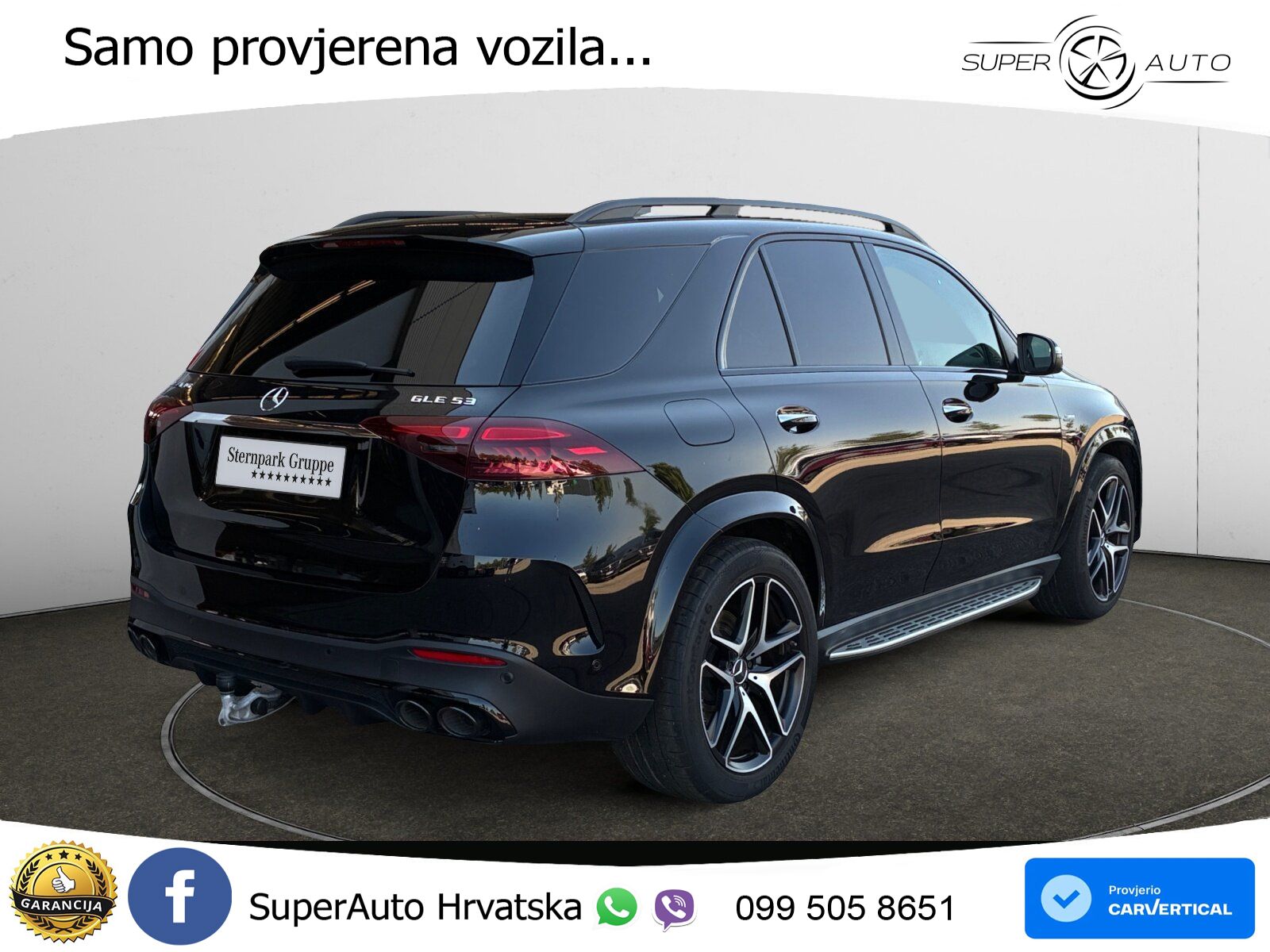 Mercedes AMG GLE 53 (435 KS) EQ Boost 4MATIC+ AMG SPEEDSHIFT TCT 9G LED+GR SJED+ACC