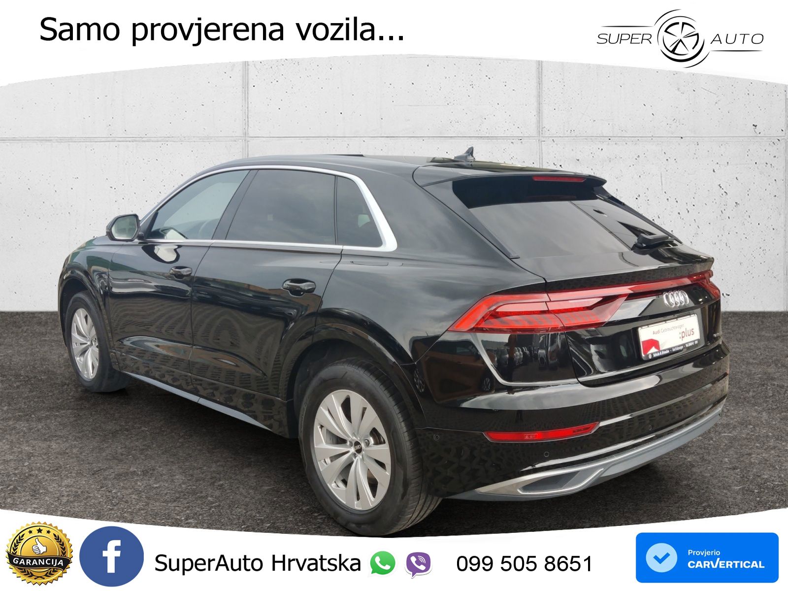 Audi Q8 50 TDI V6 (286 KS) quattro Tiptronic LED+GR SJED+ACC