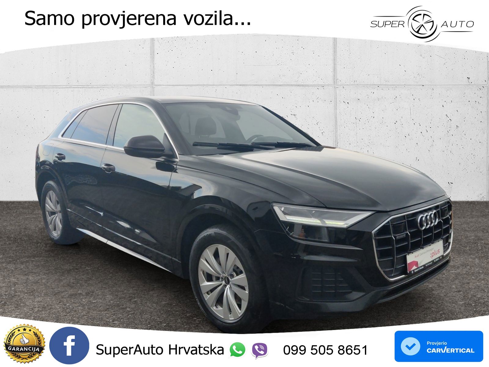 Audi Q8 50 TDI V6 (286 KS) quattro Tiptronic LED+GR SJED+ACC