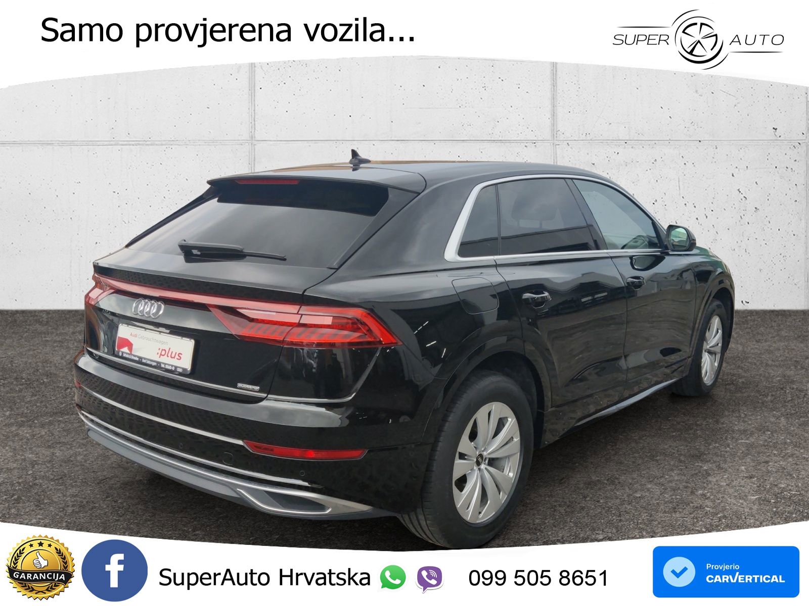 Audi Q8 50 TDI V6 (286 KS) quattro Tiptronic LED+GR SJED+ACC