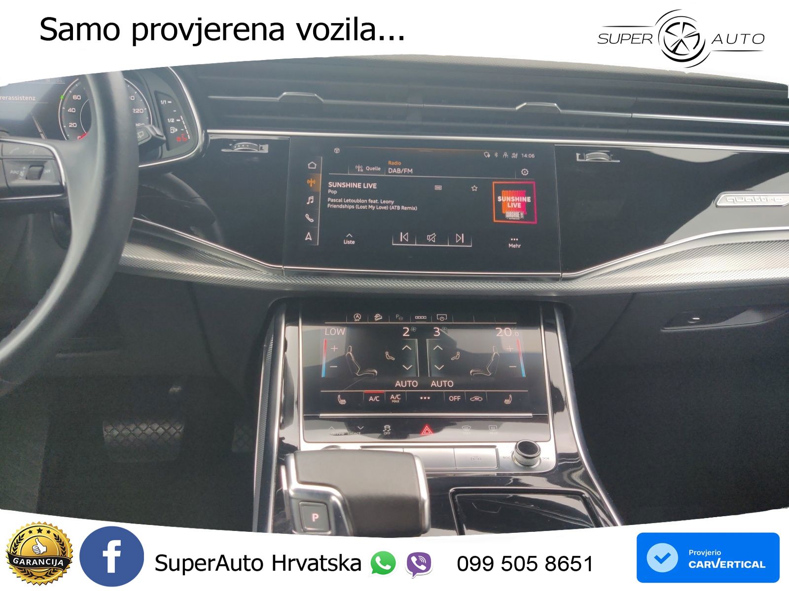 Audi Q8 50 TDI V6 (286 KS) quattro Tiptronic LED+GR SJED+ACC