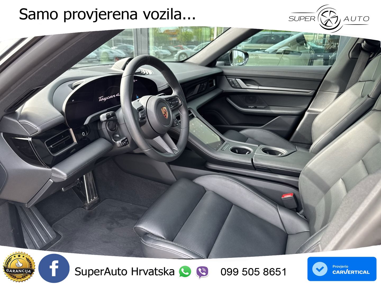 Porsche Taycan 4S 105 kWh (598 KS)