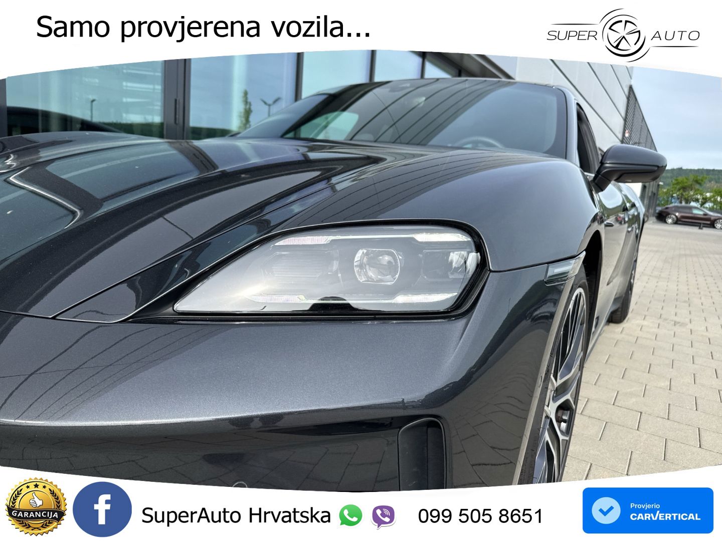 Porsche Taycan 4S 105 kWh (598 KS)
