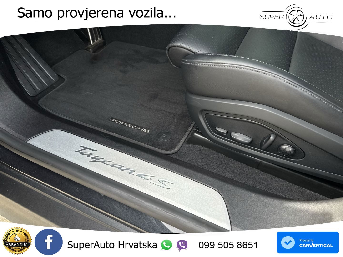 Porsche Taycan 4S 105 kWh (598 KS)