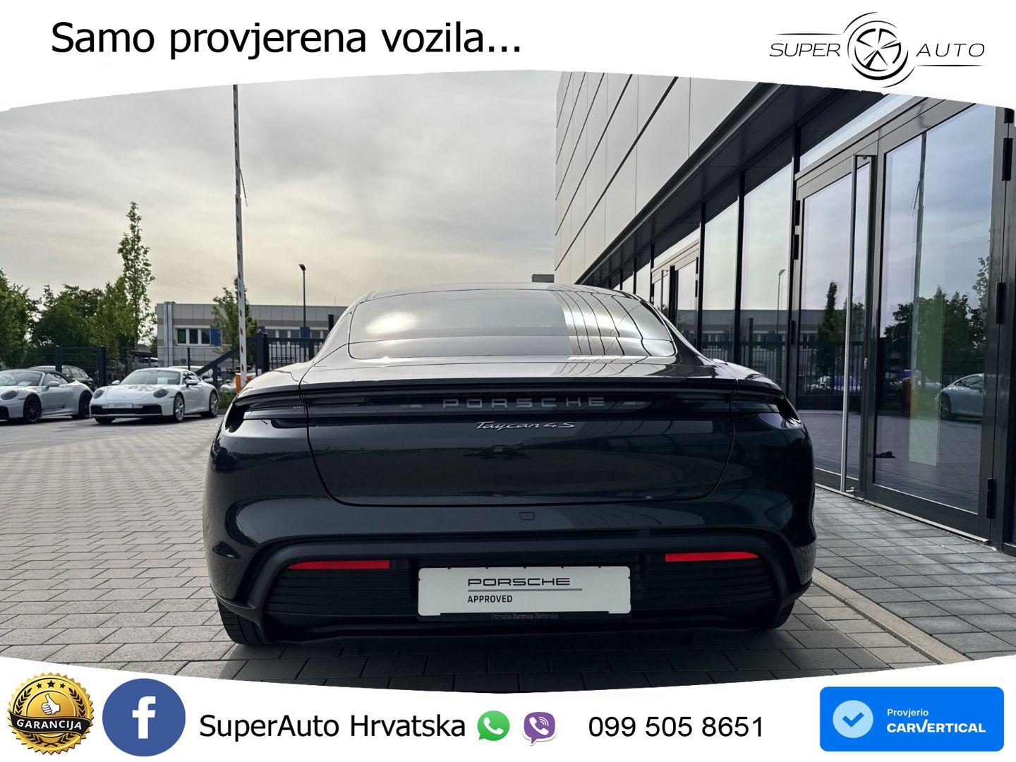 Porsche Taycan 4S 105 kWh (598 KS)