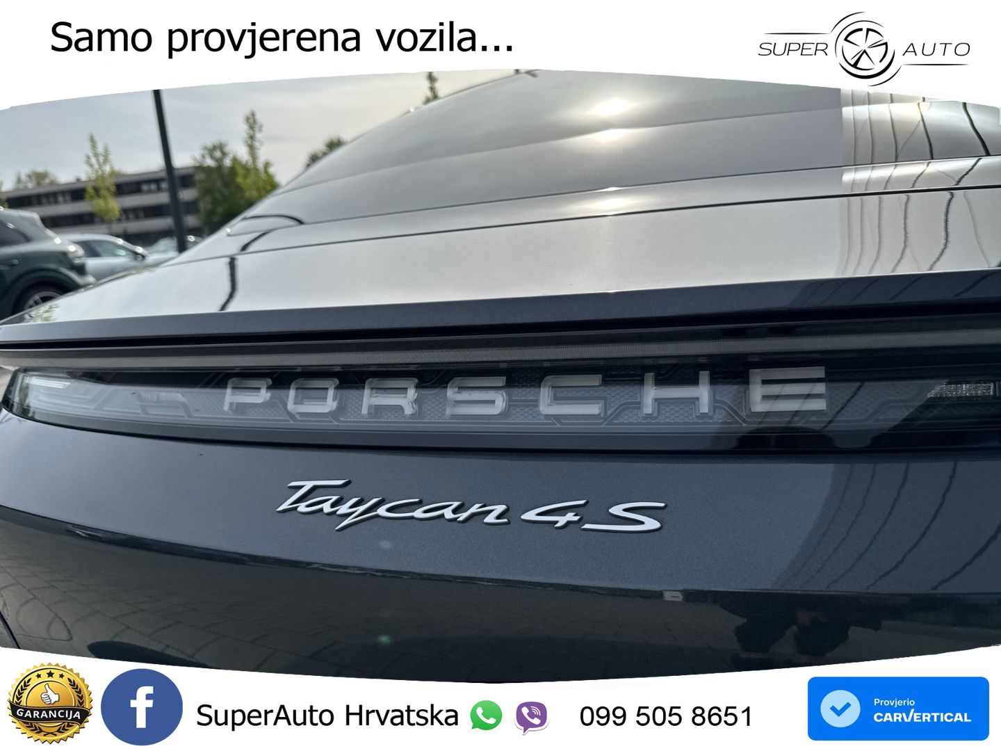Porsche Taycan 4S 105 kWh (598 KS)
