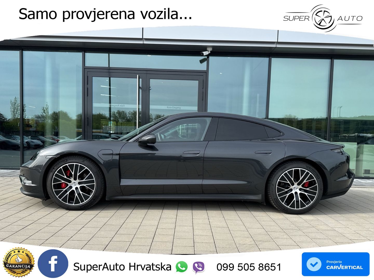 Porsche Taycan 4S 105 kWh (598 KS)