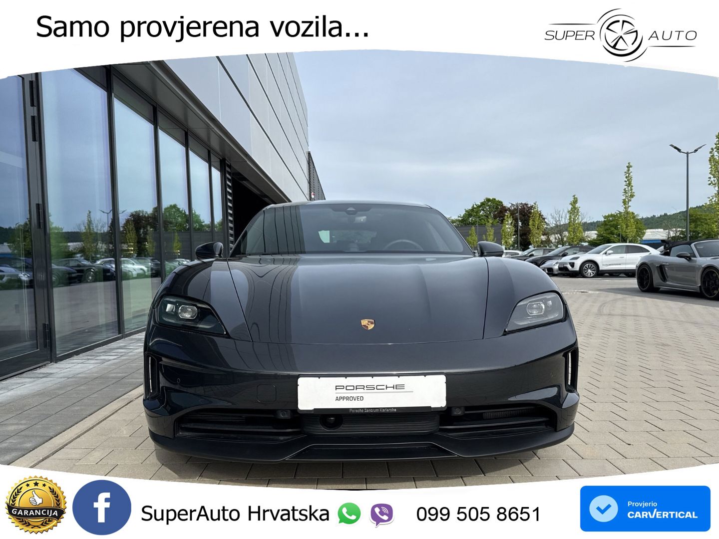 Porsche Taycan 4S 105 kWh (598 KS)
