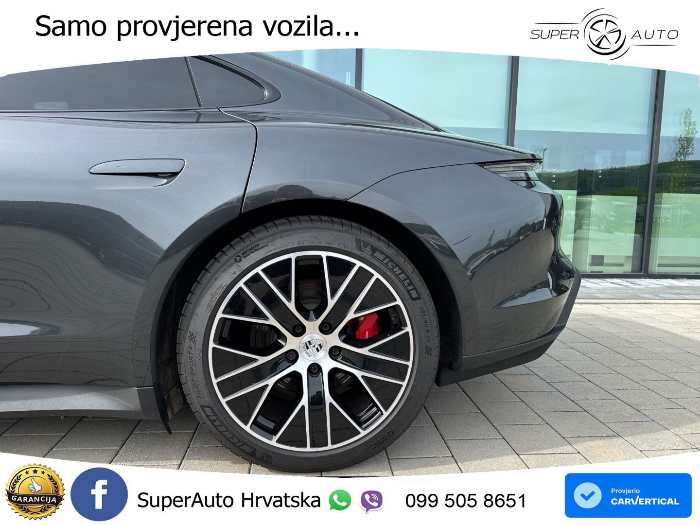 Porsche Taycan 4S 105 kWh (598 KS)