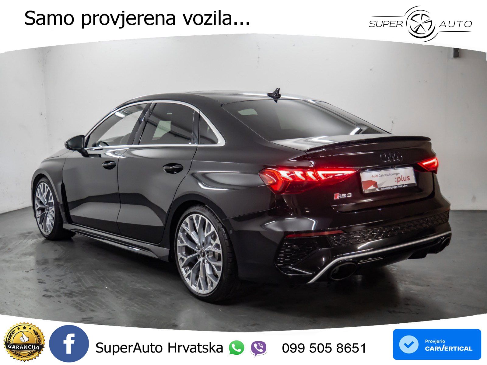 Audi RS3 Sportback 2.5 TFSI (400 KS) quattro S tronic LED+GR SJED+ACC