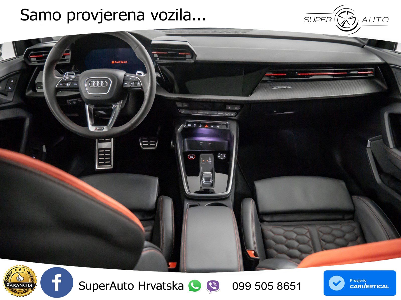 Audi RS3 Sportback 2.5 TFSI (400 KS) quattro S tronic LED+GR SJED+ACC