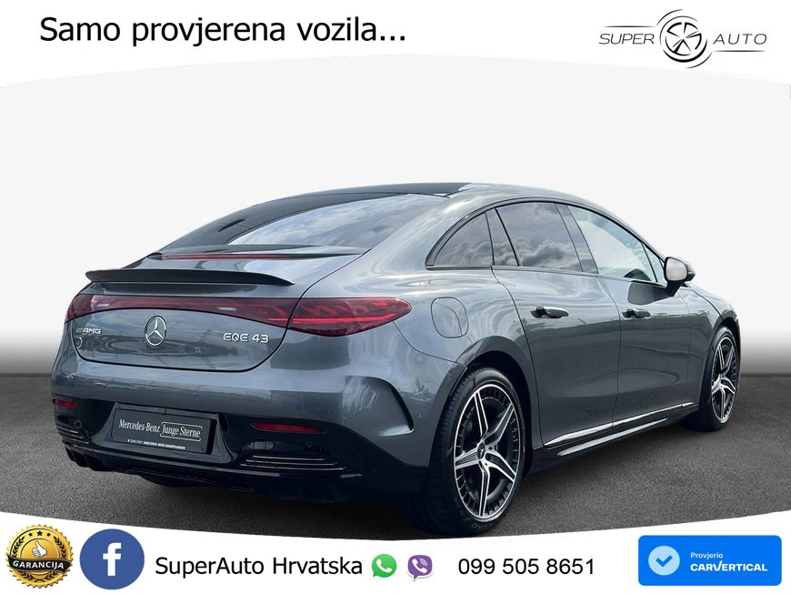Mercedes EQE AMG 43 100 kWh (476 KS) 4MATIC LED+GR SJED+ACC
